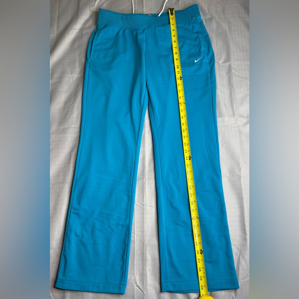 Nike Youth Teal Blue Training Pants with Swoosh